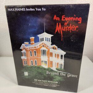 NEW Max Haines - An Evening of Murder - Beyond the Grave Party Game SEALED